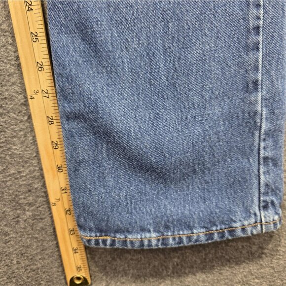 Vintage Levis 517 Jeans Womens 5 Juniors Blue Bootcut Low Rise Made USA 90s - Picture 8 of 10
